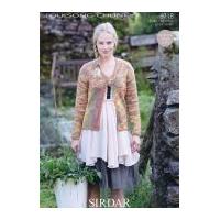 Sirdar Ladies Jacket Knitting Pattern 9718 Chunky