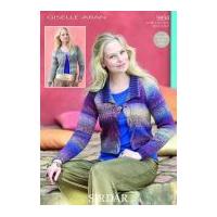 Sirdar Ladies Cardigans Giselle Knitting Pattern 9894 Aran