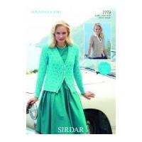 Sirdar Ladies Cardigans Amalfi Knitting Pattern 7773 DK