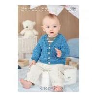 Sirdar Baby Cardigans Snuggly Bubbly Knitting Pattern 4556 DK