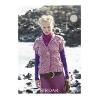 sirdar ladies cardigan knitting pattern 9384 chunky