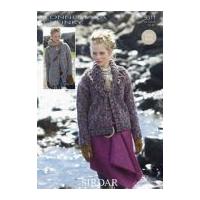 Sirdar Ladies Jacket & Coat Knitting Pattern 9311 Chunky