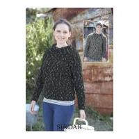 Sirdar Ladies & Mens Raglan Sweaters Husky Knitting Pattern 7191 Super Chunky