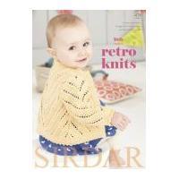 Sirdar Knitting Pattern Book Baby Little Retro Knits 470 DK