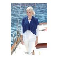 Sirdar Ladies & Girls Cardigans Cotton Rich Knitting Pattern 7276 Aran