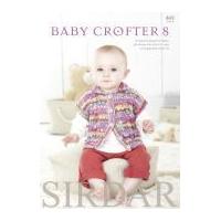 Sirdar Knitting Pattern Book Baby Crofter 8 469 DK