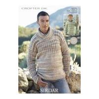 Sirdar Mens & Boys Sweaters Knitting Pattern 9375 DK