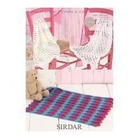 Sirdar Baby Blankets Pearls Crochet Pattern 4546 DK