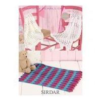 sirdar baby blankets pearls crochet pattern 4546 dk