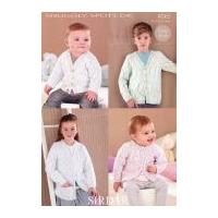 Sirdar Baby & Childrens Cardigans Snuggly Spots Knitting Pattern 4565 DK