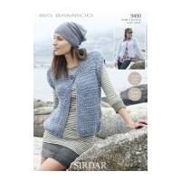 Sirdar Ladies Jackets Big Softie Knitting Pattern 9490 Super Chunky