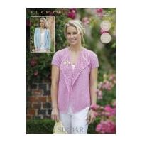 Sirdar Ladies Cardigans Click Knitting Pattern 9521 DK