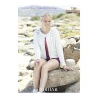 Sirdar Ladies & Girls Jackets Beachcomber Knitting Pattern 7283 DK