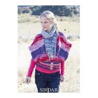 Sirdar Ladies Waistcoat Indie Knitting Pattern 9592 Super Chunky