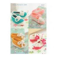 Sirdar Baby Shoes Knitting Patte...