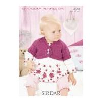 Sirdar Baby Boleros Pearls Knitting Pattern 4548 DK