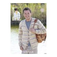 Sirdar Men & Boys Cardigans Crofter Knitting Pattern 9534 DK