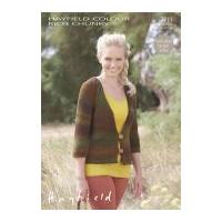 Sirdar Ladies Cardigan Colour Rich Knitting Pattern 7711 Chunky