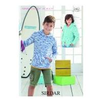 Sirdar Boys Sweater & Jacket Jolly Knitting Pattern 2462 DK
