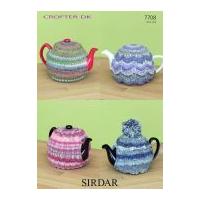 Sirdar Home Tea Cosies Crofter Knitting Pattern 7708 DK