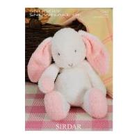 sirdar rabbit toy snowflake knitting pattern 1243 dk