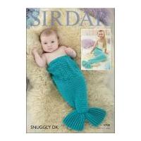 Sirdar Baby & Childrens Mermaid Snuggler Snuggly Knitting Pattern 4708