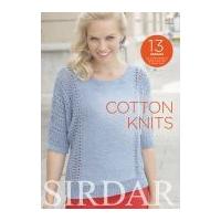 Sirdar Knitting Pattern Book Cotton Knits 498 4 Ply, DK