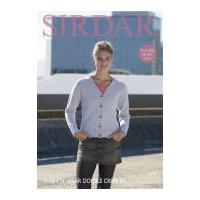 Sirdar Ladies Cardigans Wash 'n' Wear Knitting Pattern 7819 DK