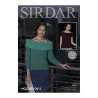 Sirdar Ladies Tops Moonstone Kni...