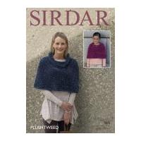 Sirdar Ladies & Girls Capes Plushtweed Knitting Pattern 7875 Chunky
