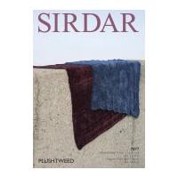 Sirdar Home Throws Blankets Plushtweed Knitting Pattern 7877 Chunky
