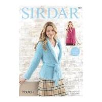 sirdar ladies jacket waistcoat touch knitting pattern 7919