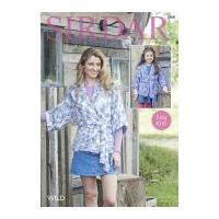 Sirdar Ladies & Girls Kimono Jackets Wild Knitting Pattern 7968