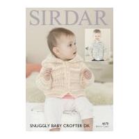 Sirdar Baby & Boys Jackets Baby Crofter Knitting Pattern 4670 DK