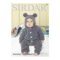 sirdar baby hooded onesie tutti frutti knitting pattern 4694