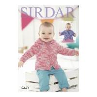 Sirdar Baby Cardigans Jolly Knitting Pattern 4710 DK