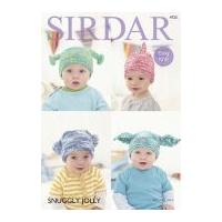 Sirdar Baby Hats Jolly Knitting Pattern 4723 DK