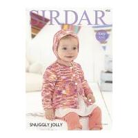 Sirdar Baby Jacket & Bonnet Jolly Knitting Pattern 4725 DK