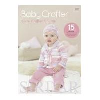 Sirdar Knitting Pattern Book Baby Cute Crofter Chums 501 DK