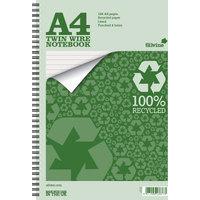 Silvine A4+ Everyday Recycled Wiro Notebook TWRE80