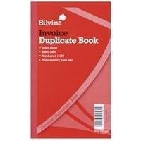 Silvine Duplicate Book 8.3x5 inches Invoice 611