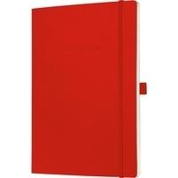 Sigel Conceptum Notebook Lined 135x210x13mm Red CO228