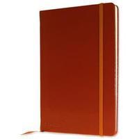 silvine executive a5 notebook soft feel 160 pages tan