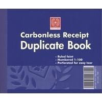 Silvine Carbonless Duplicate Receipt Book 4.125x5 inches