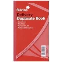 Silvine Duplicate Book 8.25x5 inches Delivery 613-T