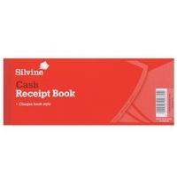 Silvine Receipt Book 3x8 inches with Counterfoil 233