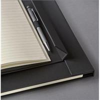 Sigel Conceptum Hard Cover Ruled Notebook with Magnetic Fastener (A5) 80gsm 194 Pages (Black)