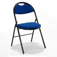 sienna folding chair blue