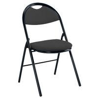 Sienna Folding Chair Charcoal