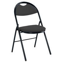 sienna folding chair charcoal